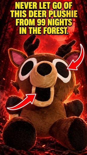 NEVER LET GO OF THIS DEER PLUSHIE FROM 99 NIGHTS IN THE FOREST! 🦌🌲😱