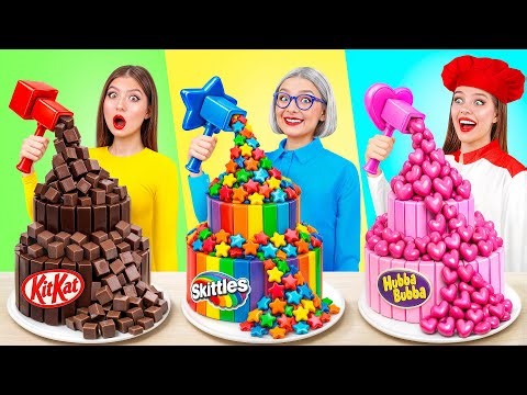 Me vs Grandma Cooking Challenge | Amazing Food Challenges by Bubba DO