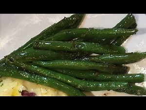 Sautéed Garlic Butter Green Beans
