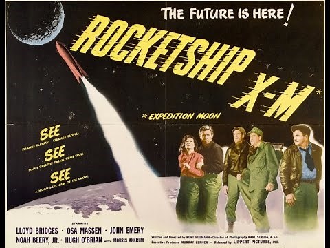 ROCKETSHIP X-M (1950) Theatrical Trailer - Lloyd Bridges, Osa Massen, John Emery