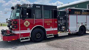 Middleton Twp. Fire Dept. shows off new fire engine