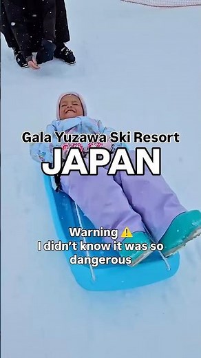 Family Ski Day in Japan 🇯🇵 | Gala Yuzawa Snow Resort with Kids (Tokyo Day Trip!)