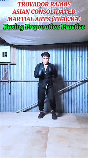 TRACMA Instructor Boxing Practice.. #kickboxing #practice #motivation #determination #motivation #reelsviral | Reynaldo L. Soylo