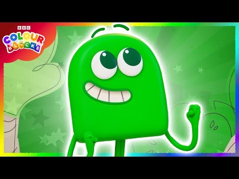 Kindness with Colourblock Green 💚 | Learn Colours | ‪@colourblocks‬