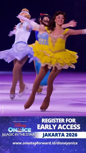 One Step Forward ID on Instagram: "Let the Disney magic come to you. Follow your favorite Disney Characters on an unforgettable journey to discover the magic in the stars at Disney on Ice! Sing and dance along to your favorite Disney songs and be inspired by dazzling ice skating as Disney characters come to life on ice! Pre-Register NOW as a OneStepForward priority guest and get first access to the tickets. Visit www.onestepforward.id/disneyonice/ to register & for more details. #DisneyOnIceIndo