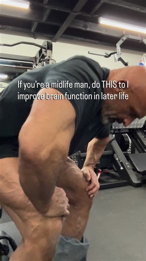 Nic White | Hormone Optimisation & 40+ Men’s Online Health Coach on Instagram: "Never skip leg day, because not only is it stupid, not training legs will make you stupid! It’s not just so you can avoid the embarrassment of having chicken legs underpinning a great upper body, although that should be reason enough, it’s more than that! READ ON….. Research indicates a strong positive correlation between leg strength and cognitive function, particularly in older adults. Studies have found that indiv