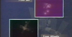 Atlantis-Mir Undocking