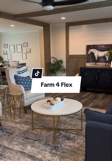 The Farm 4 Flex is a farmhouse dream come true 💭🐄🌾 #claytonhomes #manufacturedhomes #modernfarmhouse #farmhousestyle #farmhousedesign