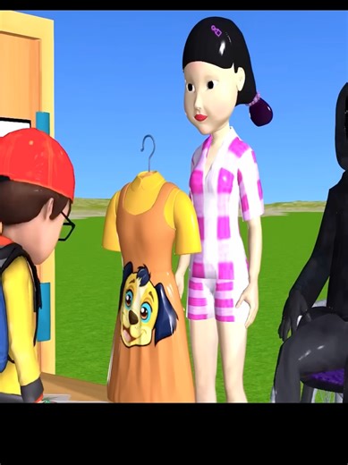 Scary Teacher 3D Animation | Nick and Miss T's Sticker Mishap