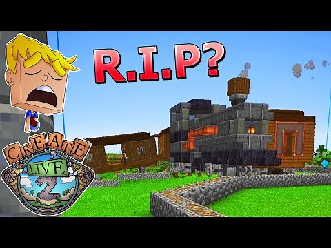 Das ENDE des ZUGS? Komplett zerstört! - Minecraft Create Live 2 #17