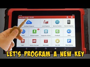 Programming Car Keys With The Launch X431 Pro Elite. Super Easy!