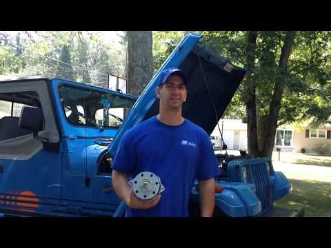 New 1A Auto Alternator Demonstration On a Jeep Wrangler