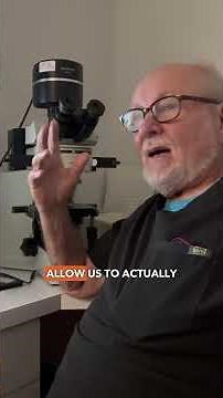 Let's look at an ovarian follicle through a microscope