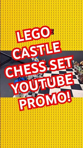 LEGO Castle fans, you NEED to see this! 🏰♟️I built a full LEGO Castle Chess Set !