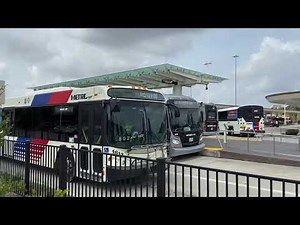 Houston METRO bus compilation at Northwest Transit Center, Vol. 2