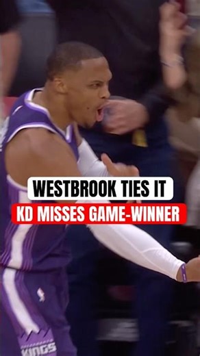 What a finish to Kings-Rockets 🔥