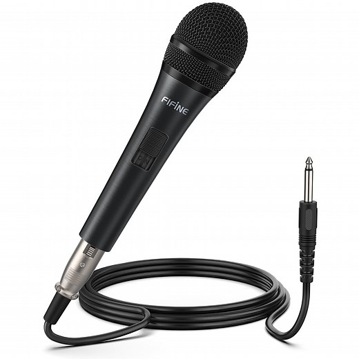 FIFINE K6 Dynamic Handheld Microphone