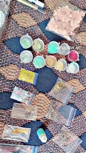 @Syed_Resin_Art🤗 # ummes handicrafts se dubara mujhe parcel receive hogye Alhamdulilah ❤️🤩