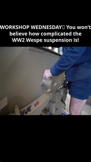 WORKSHOP WEDNESDAY: You won't believe how complicated the WW2 Wespe suspension is! #07
