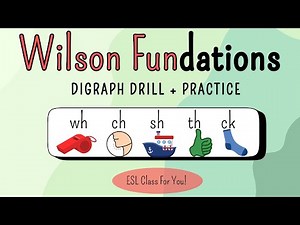 Fundations Digraph Drill + Reading Digraphs | Master Digraphs for Stronger Reading NOW!