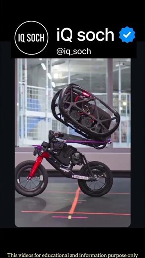 “A Robot Bike That Rides Itself — Future Balance Tech Revealed!”