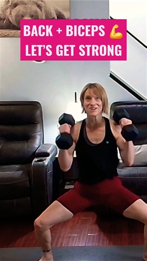 Low-Impact HIIT, Back, Biceps & Leg Power