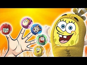 Familia Dedos en Español - Bob Esponja y Oddbods on TV | Bebé Canciones Infantiles