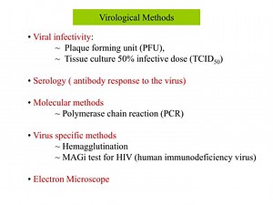 Virological Methods - SlideServe