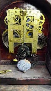 I Fixed This Antique Waterbury Mantel Clock #clockrepair #clockwork #refurbished