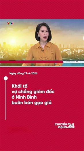 Ninh Binh couple running company prosecuted for selling counterfeit rice