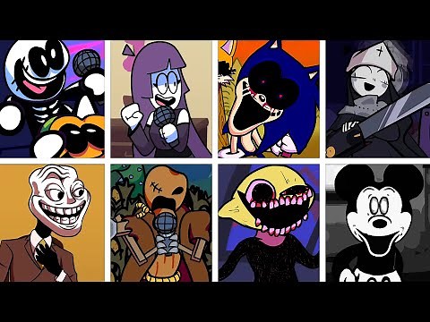 South but Every Turn a Different Character Sings 🎶 (FNF South but Everyone Sings It)