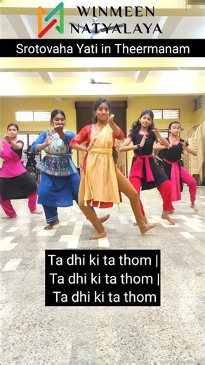 Srotovaha Yati #dance #bharatanatyam #dancer #adavu #danceclass #indiandance #classicaldance#dancers