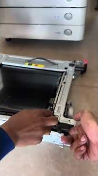 How to Change Transfer Belt Canon Color