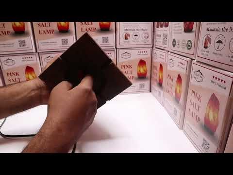 Pyramid Shaped Himalayan Pink Salt Lamp