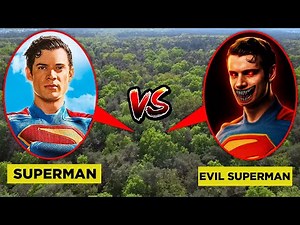 Drone Catches SUPERMAN vs EVIL SUPERMAN IN REAL LIFE!! (FULL MOVIE)