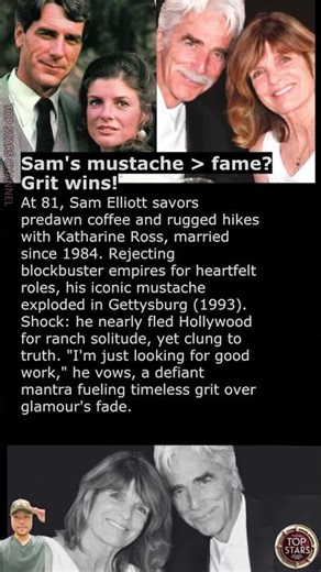 Sam's mustache beats fame? Grit wins!