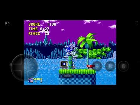 Sonic 1 hack GHZ1 level layout showcase