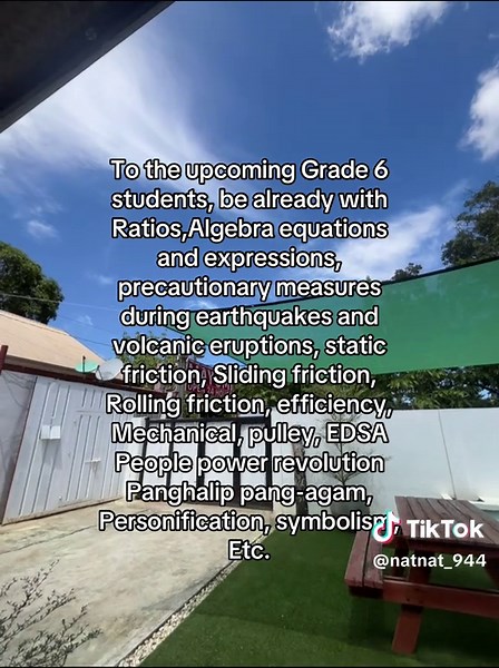 Essential Prep for Upcoming Grade 6 Students