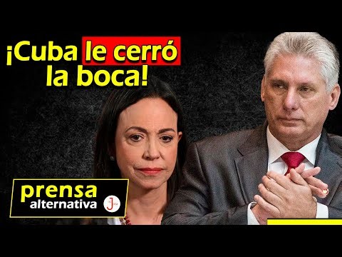 "María Corina is a liar!" Venezuela and Cuba unite against the far right!