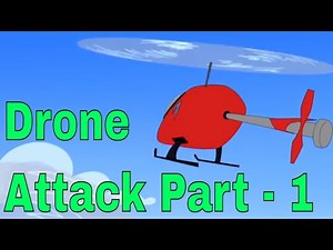 Drone Attack Part - 1 - Chimpoo Simpoo - Detective Funny Action Comedy Cartoon - KidZ