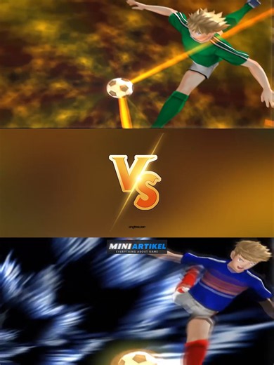 Fire Shot vs Cannon Shot! 🔥 Schneider atau Napoleon? Kekuatan Jerman melawan meriam Prancis! Siapa yang menang menurut kalian? ⚽💥 #hypershot #CaptainTsubasa #Animefootball #fireshot