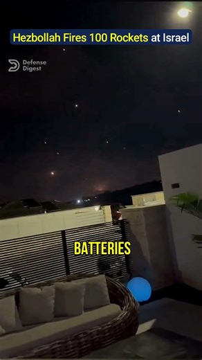 Hezbollah Fires 100 Rockets at Northern Israel