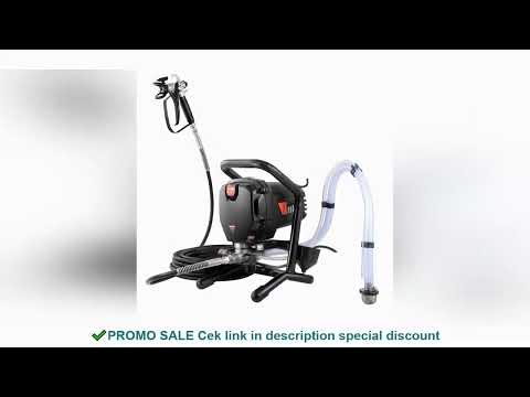 SucceBuy Stand Airless Paint Sprayer 3000PSI 750W Efficient Electric Airless Sprayer Handheld Paint