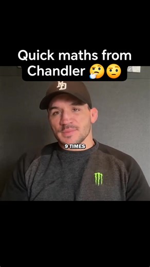 Michael Chandler doing Tito Math🤔🤨😭 #ufc #funny #fyp | MMA Madness