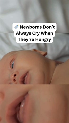 🍼 Newborns Don’t Always Cry When They’re Hungry Did you know? 👶 Crying is actually a late hunger cue. By the time your baby cries, they’ve already tried telling you they’re hungry in quieter ways. 👀💭 Here’s what to look for first: 👄 Lip-smacking or licking 👃 Rooting (turning their head when touched near the cheek) 🤲 Bringing hands to mouth 👐 Opening and closing hands 👁️ Becoming more alert or fussy These are your baby’s early signals — and catching them early can make feeding smoother a