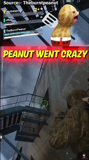 TheBurntPeanut WENT CRAZY #shorts