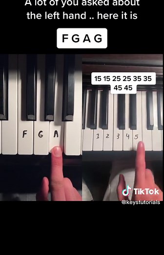 Interstellar Left Hand Piano Tutorial | Easy Chords & Letters