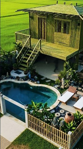 Building a Dream: Our Creative Bamboo House Journey (Unique Architecture!)