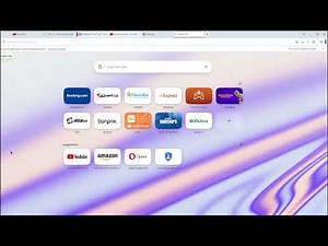 How to find Settings on Opera GX (Opera Browser)