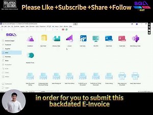 📅 How to Backdate E-Invoice Submission in SQL – Is It Allowed? 🤔🧾